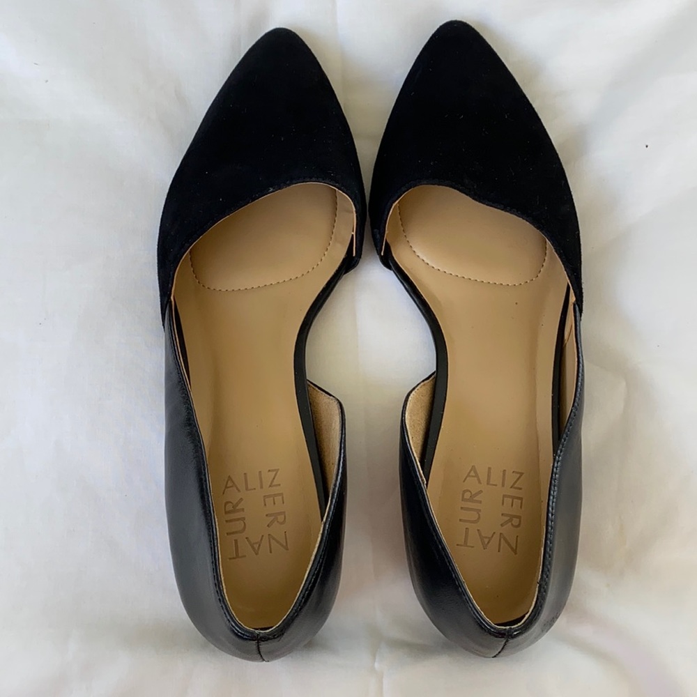 Classic black flats